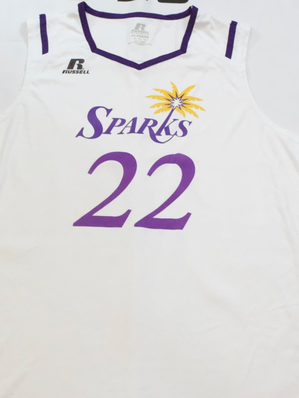 NEW Men's Cameron Brink LA Sparks White Jersey Size XL